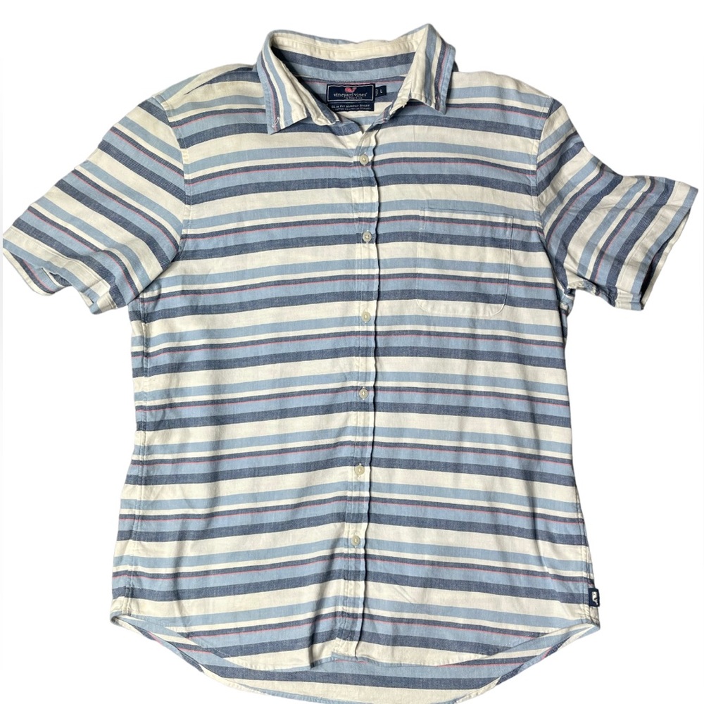 Vineyard Vines Button Up Size‎ Large